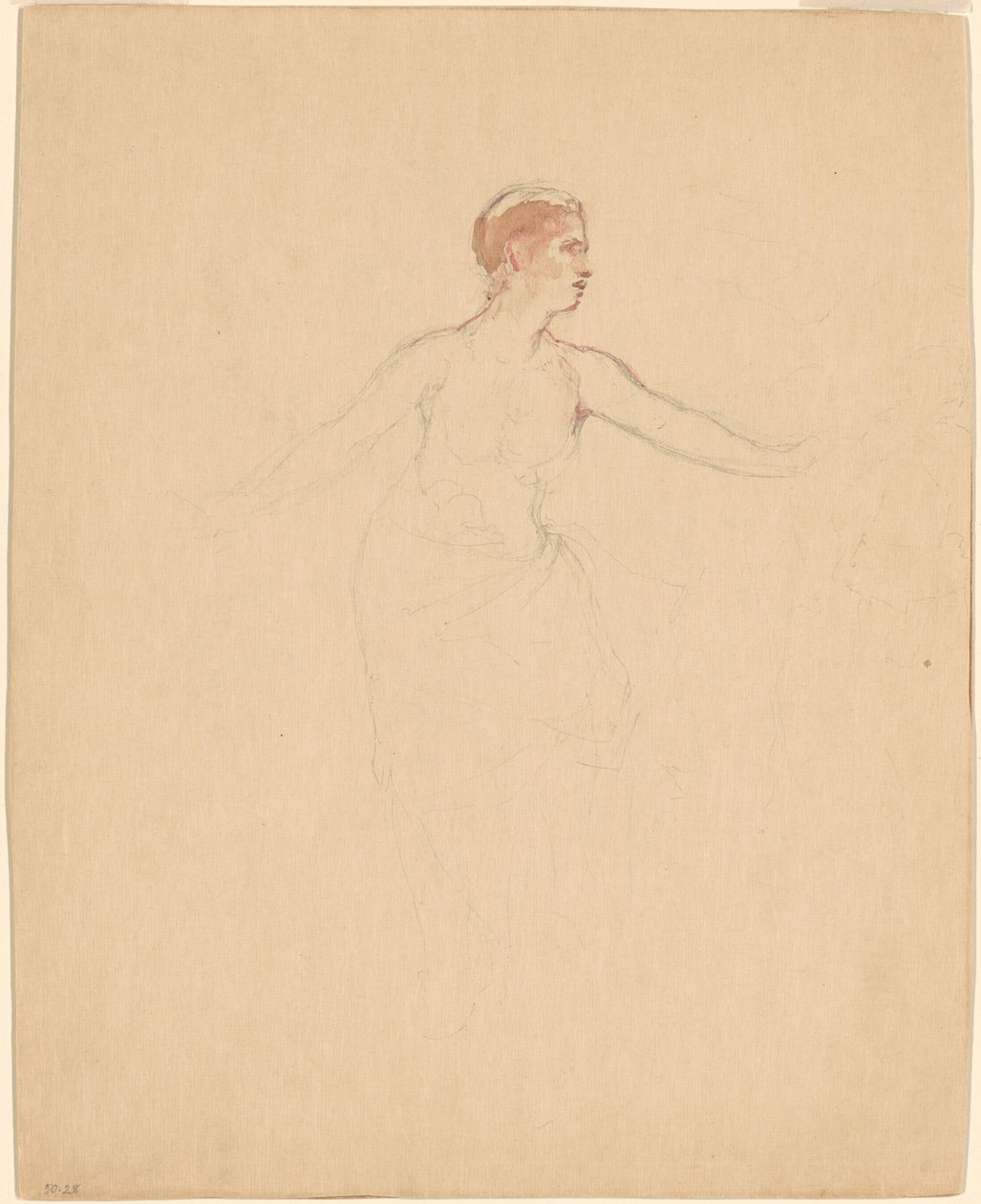 kadın gövde by John La Farge