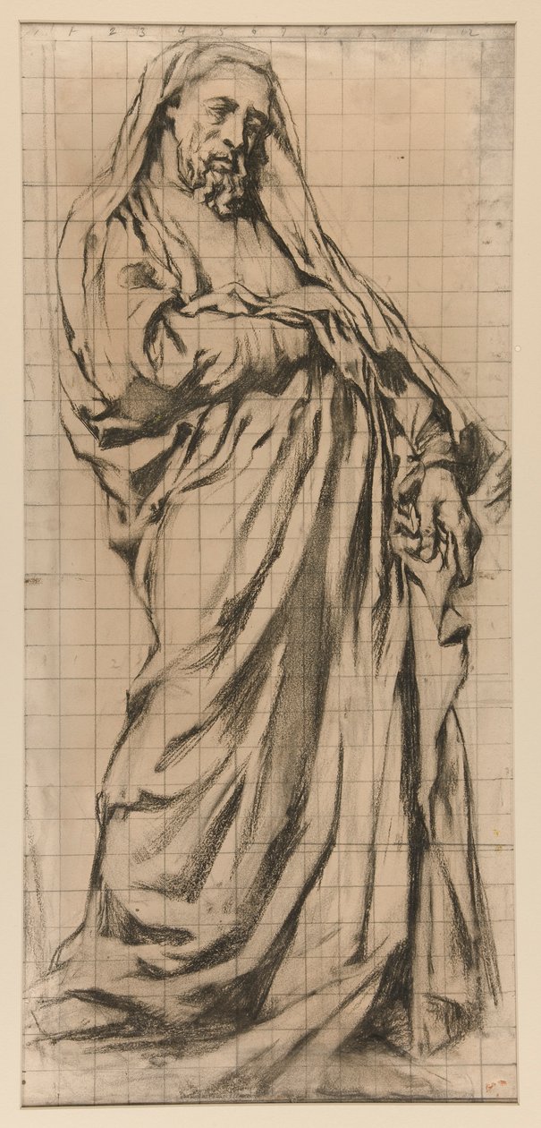 Trinity Kilisesi için Çalışma: Yeremya by John La Farge