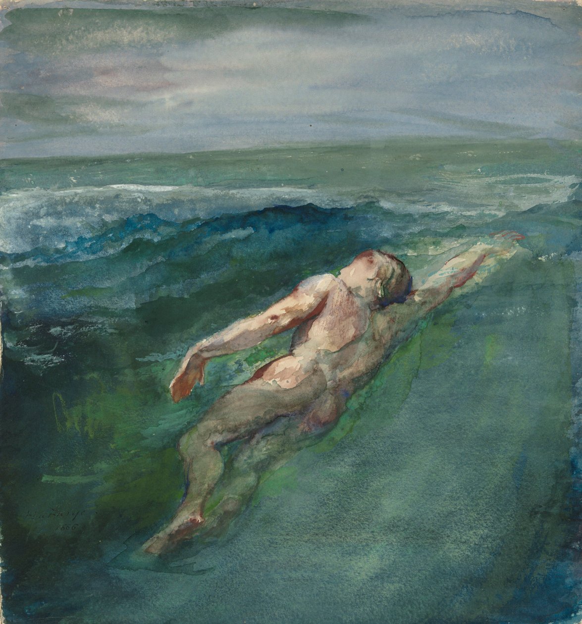 Yüzücü by John La Farge