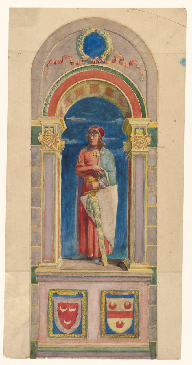 iyi şövalye by John La Farge
