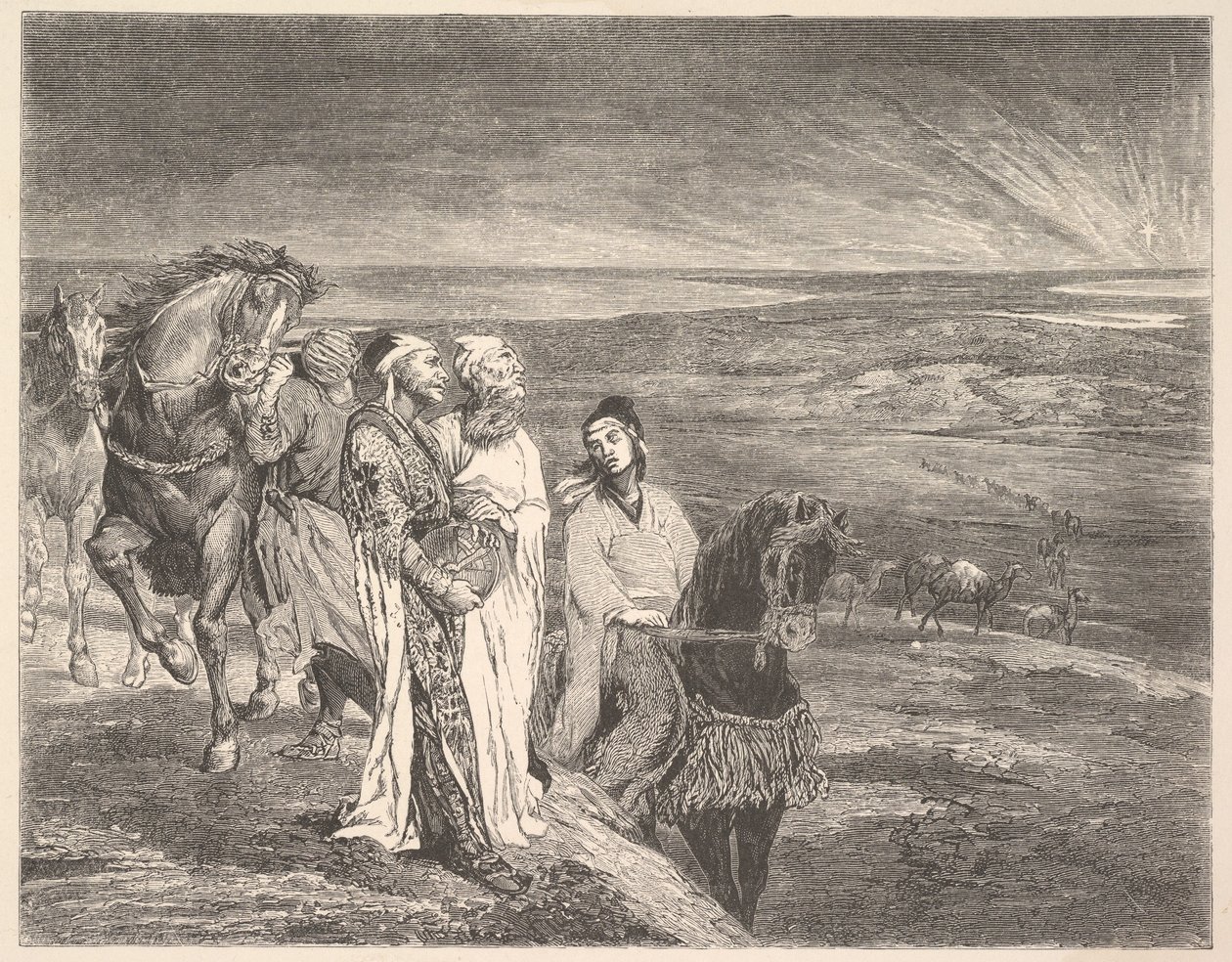 Doğudan Gelen Bilge Adamlar, 1868. by John La Farge