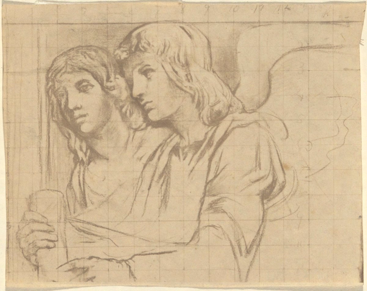 Trinity Kilisesi, Boston için İki Melek by John La Farge