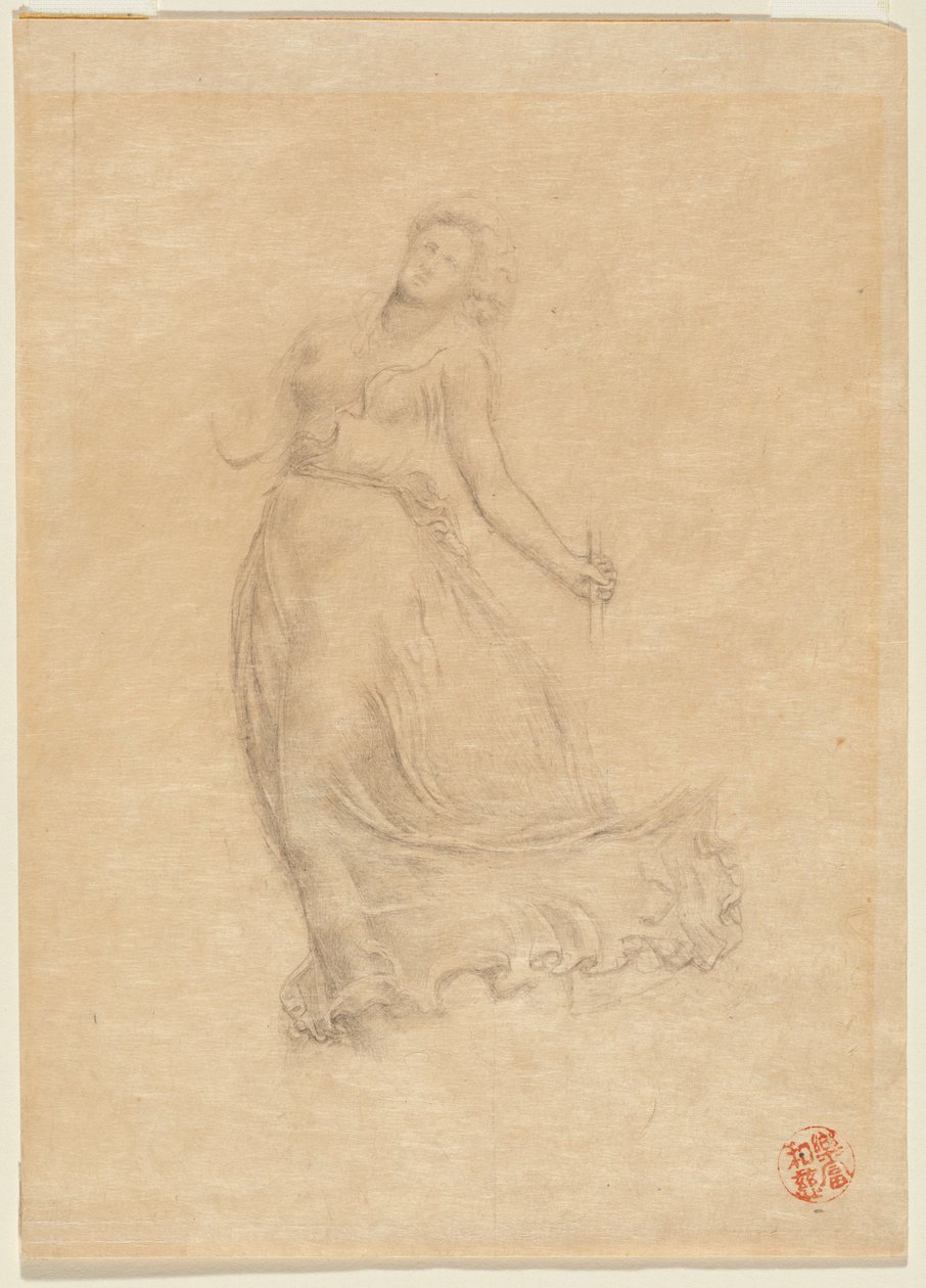 Alegorik Kadın Figürü by John La Farge or Lafarge