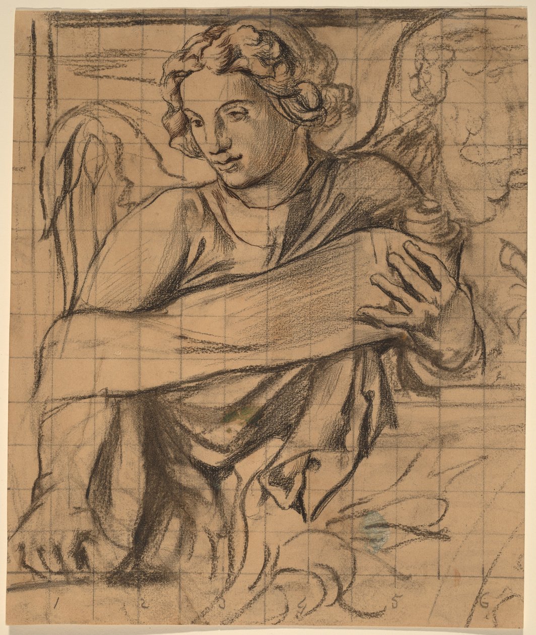 Melek - Trinity Kilisesi Duvar Resmi by John La Farge or Lafarge