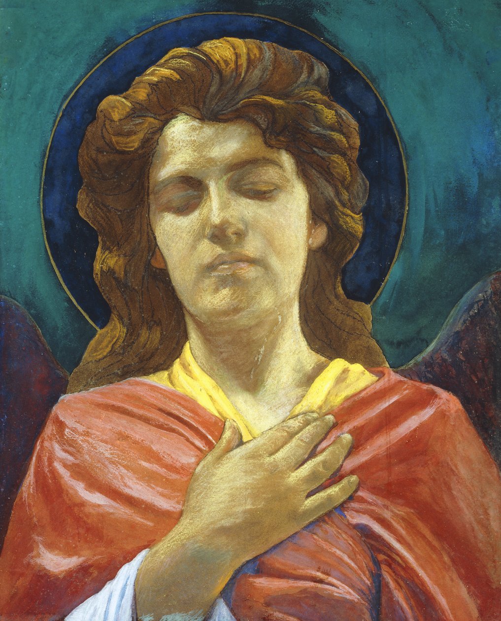 Bir Melek Başkanı, by John La Farge or Lafarge