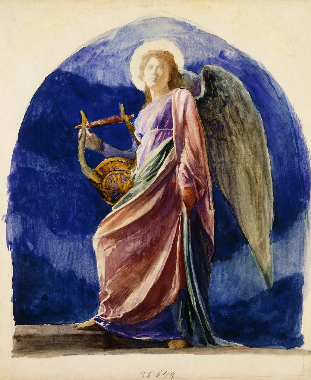 Arpçı, 1897 by John La Farge or Lafarge