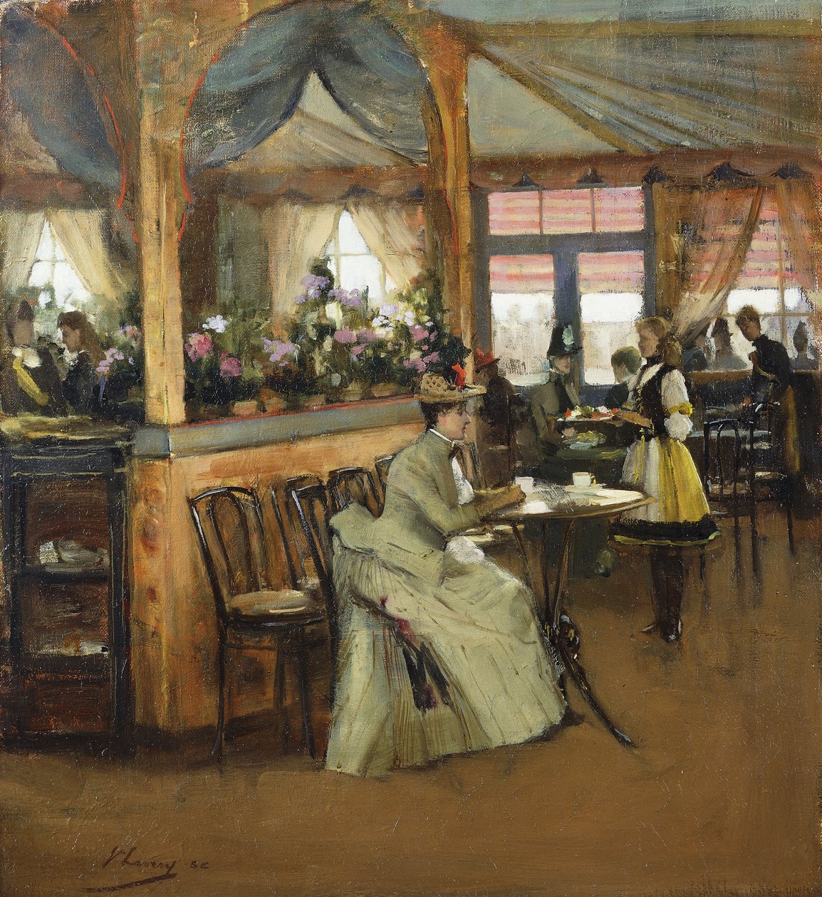 Bir Fincan Çikolata by John Lavery