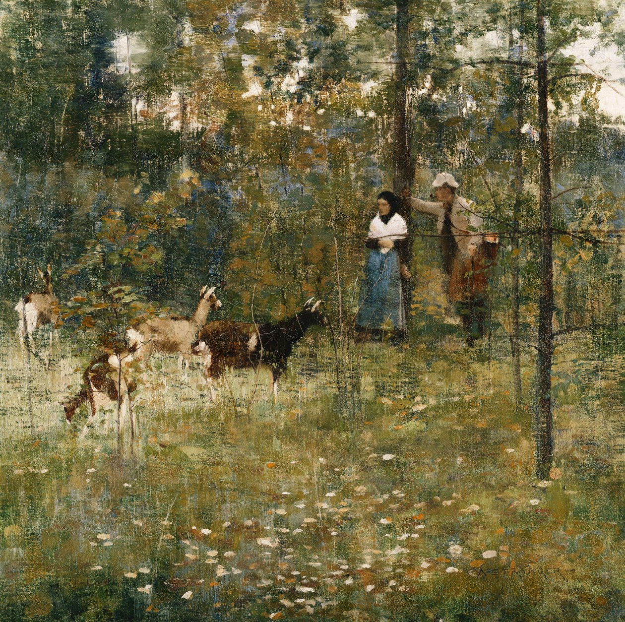 Bir yabancı by John Lavery