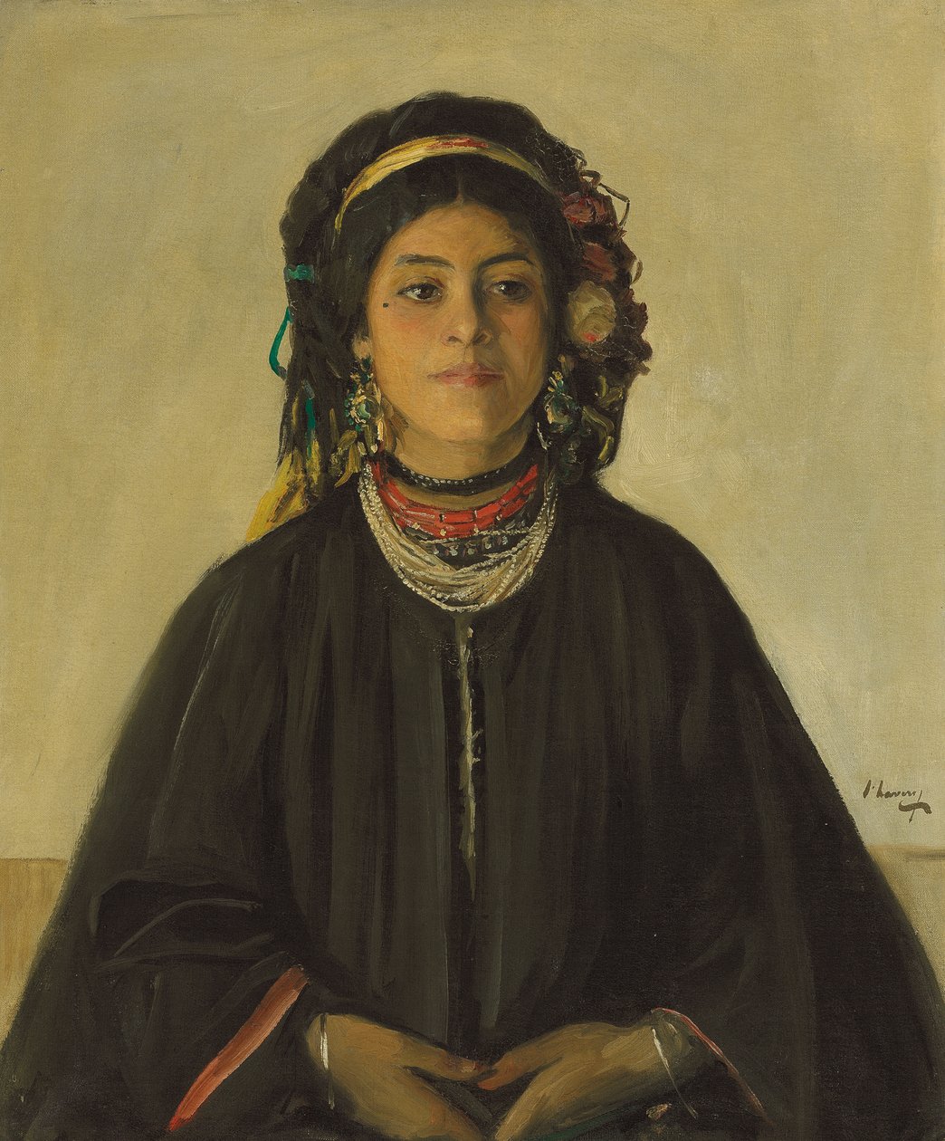 Aida, Mağribi bir Hizmetçi by John Lavery