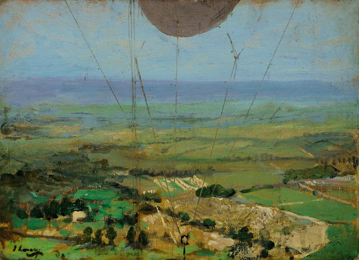 Uçurtma Balonundan, Roehampton by John Lavery