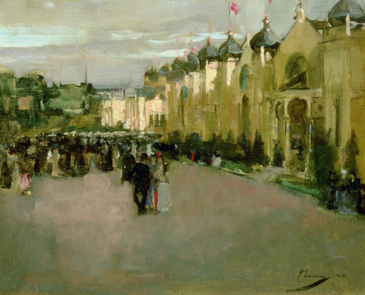 Glasgow Uluslararası Sergisi, 1888 by John Lavery