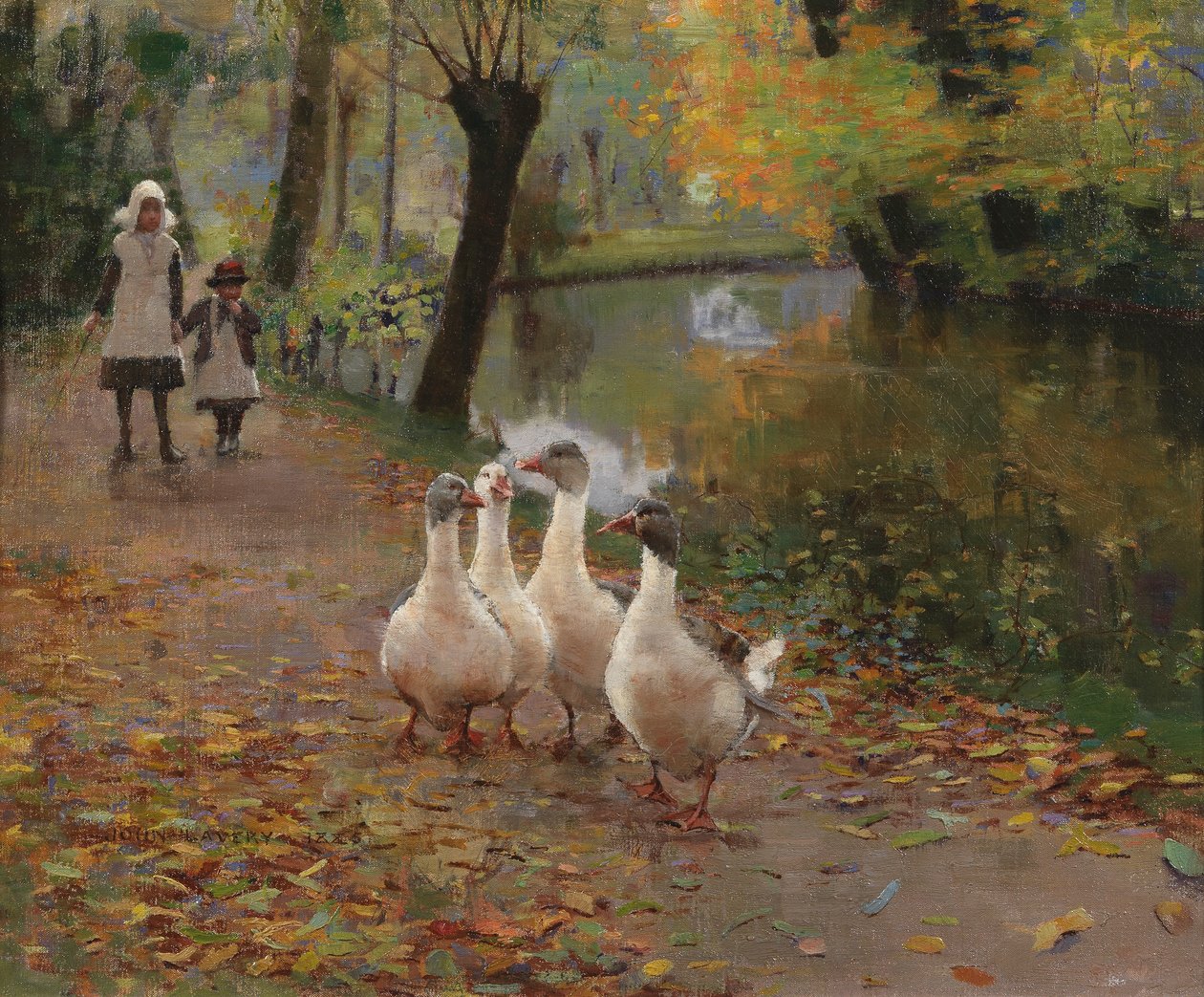 Kaz Kızları, 1885 by John Lavery