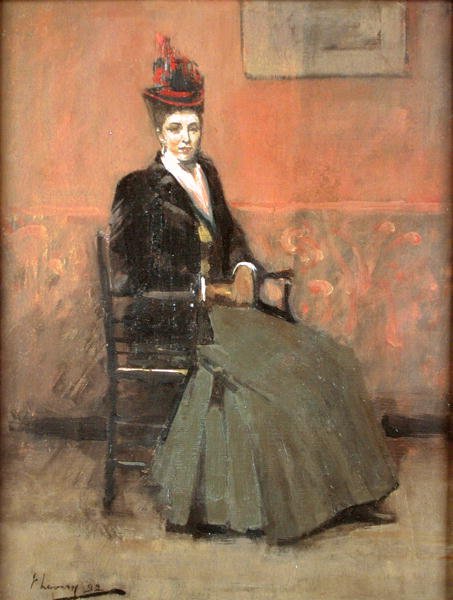 Bayan Agnes Jean MacIntyre by John Lavery