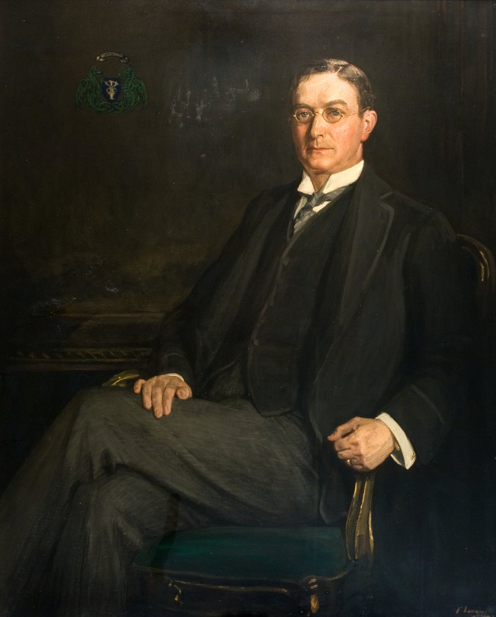 Sir James Urquhart (1864-1930), c.1914 (tuval üzerine yağlı boya) by John Lavery
