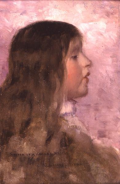 Bir Çocuğun Kafasının Kroki by John Lavery