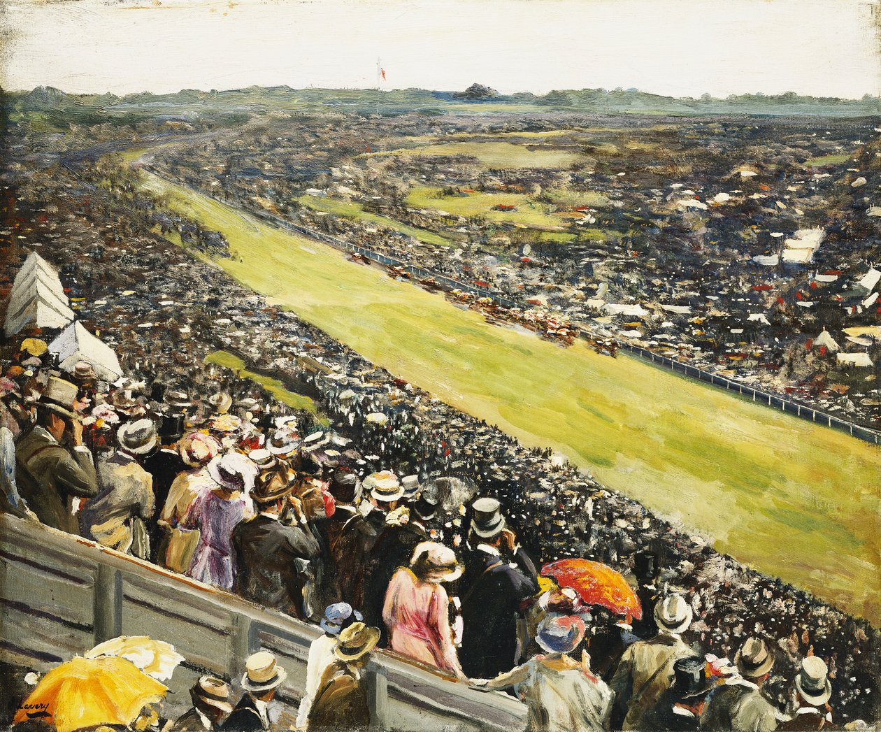 Derbi by John Lavery