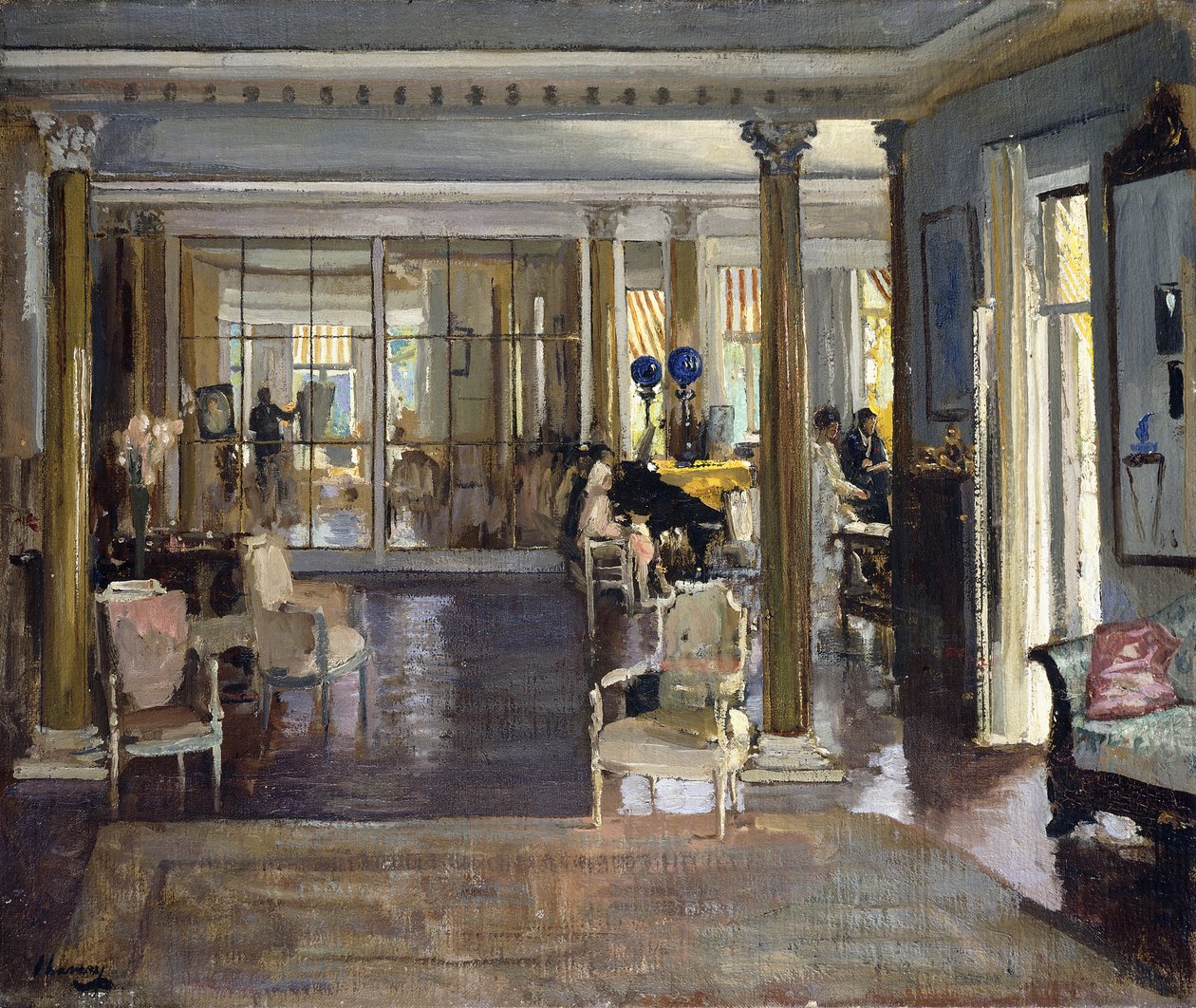 Çizim Odası, Falconhead by John Lavery