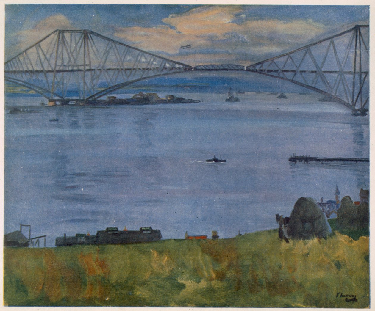 The Forth Bridge, 1914, Cephedeki İngiliz Sanatçılardan, Batı Cephesi
