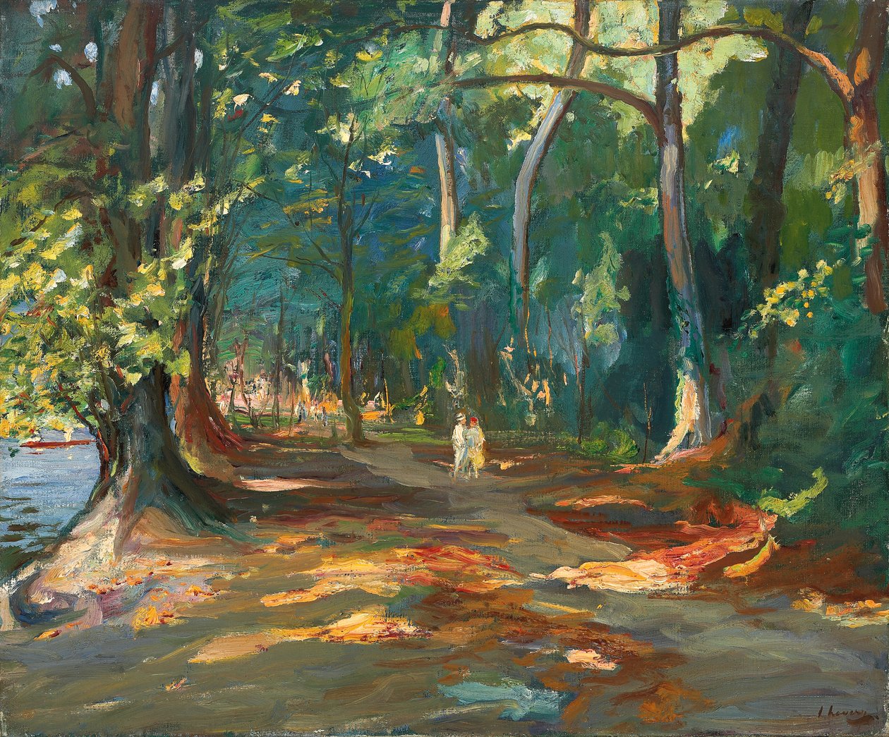 Nehir Kenarındaki Yol, Maidenhead by John Lavery