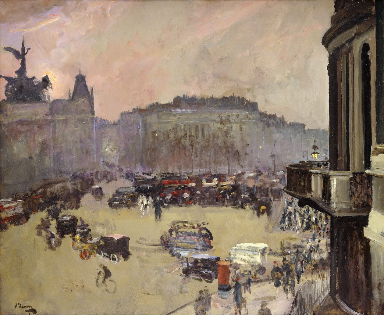 Kış Güneşi, Hyde Park Köşesi by John Lavery