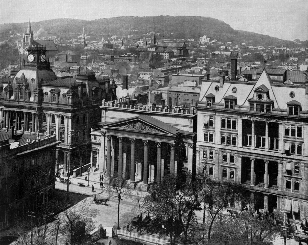 Montreal, Quebec, c. 1890 (s/b fotoğraf) by John Lawson Stoddard