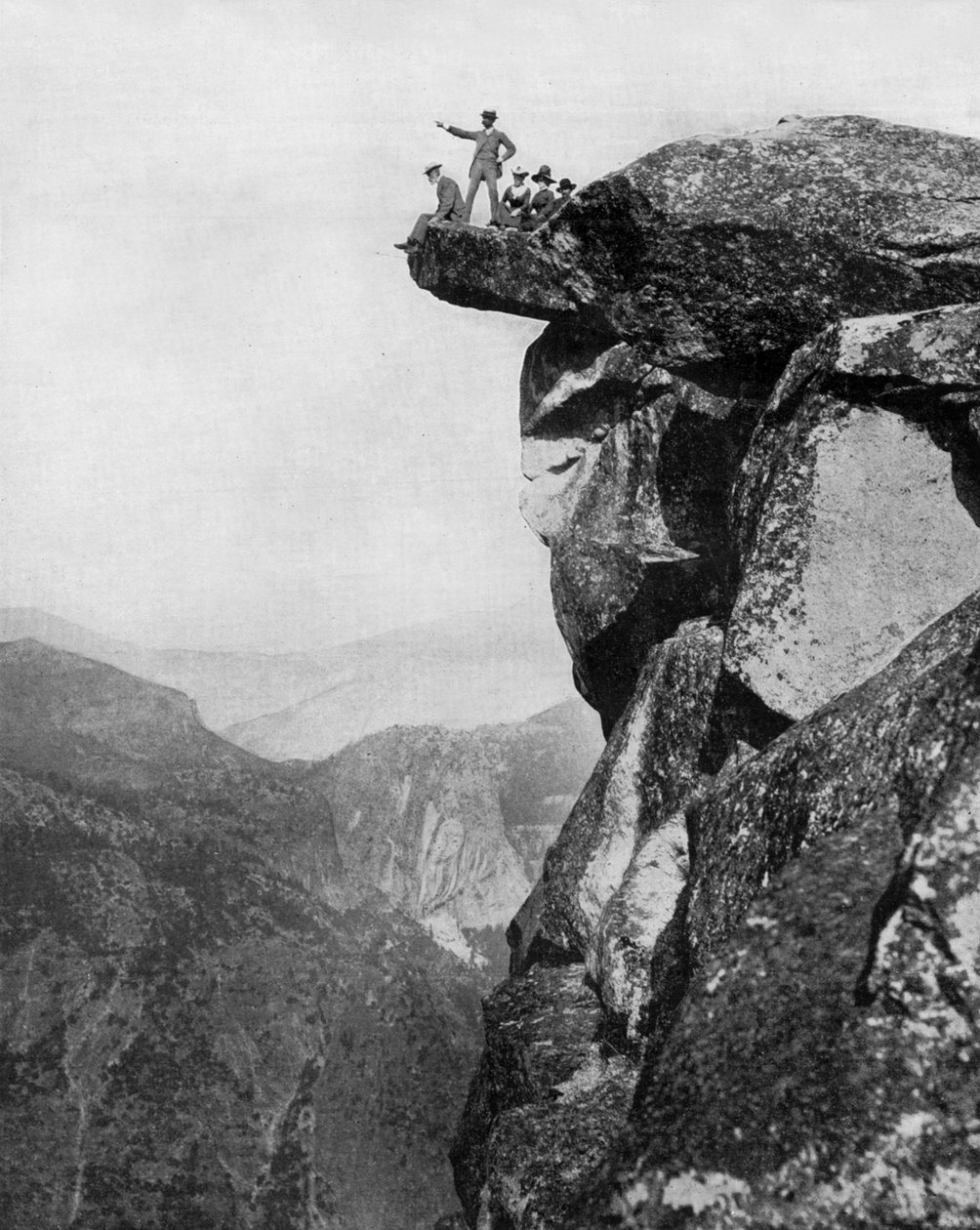 Yosemite vadisi, Kaliforniya, c. 1890 (s/b fotoğraf) by John Lawson Stoddard