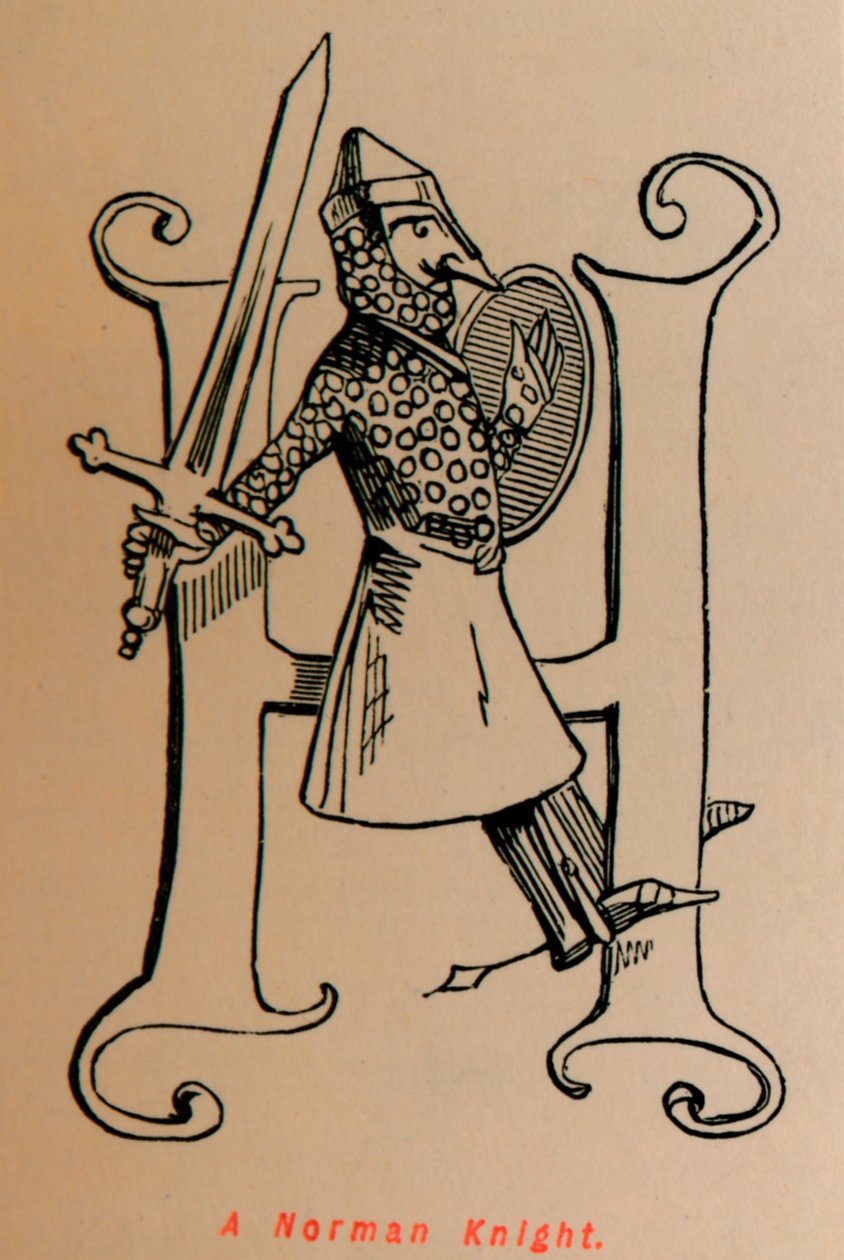 Norman Şövalyesi, c1860, c1860 by John Leech
