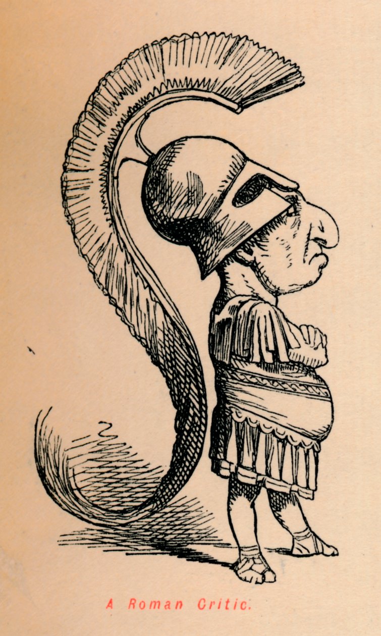 Bir Romalı Eleştirmen, 1852 by John Leech