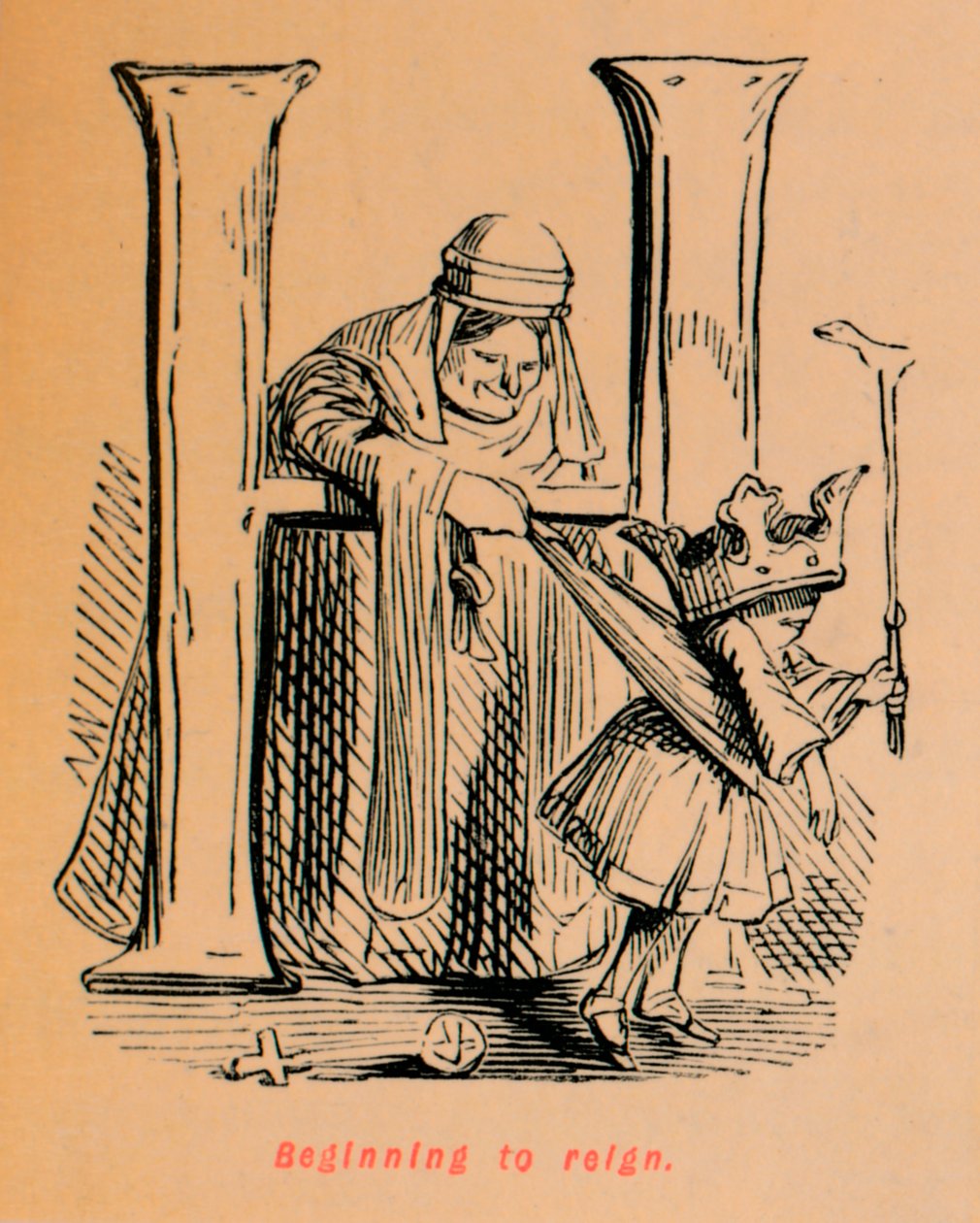 Saltanat başlıyor, c1860, c1860 by John Leech
