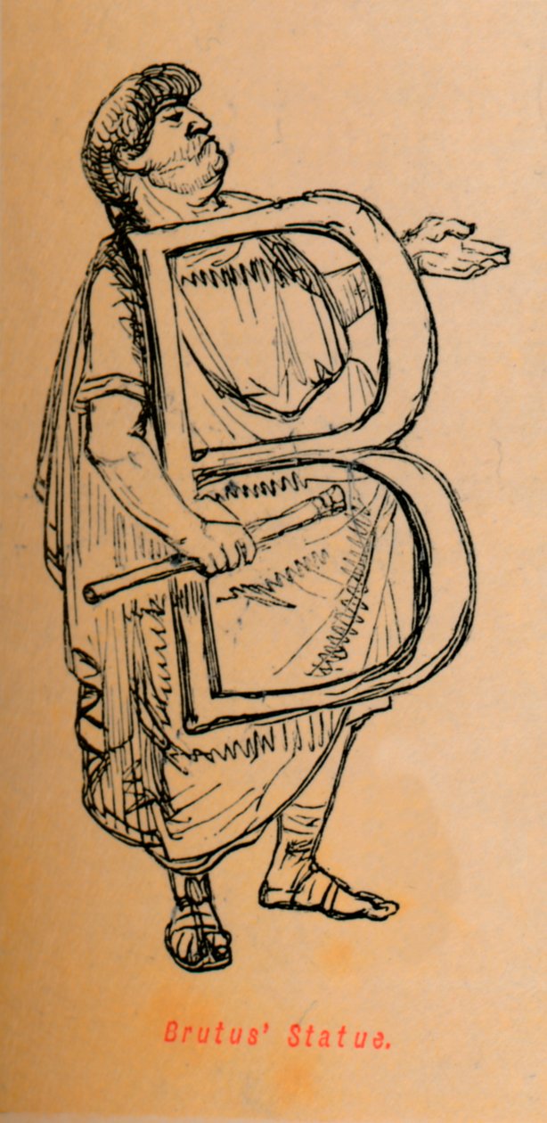 Brutus Durumu, 1852 by John Leech