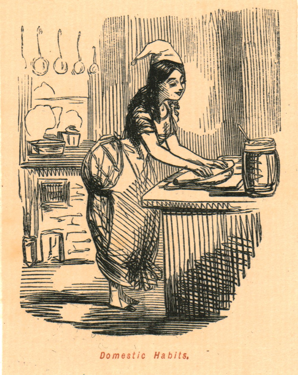 Ev Alışkanlıkları, 1897. by John Leech