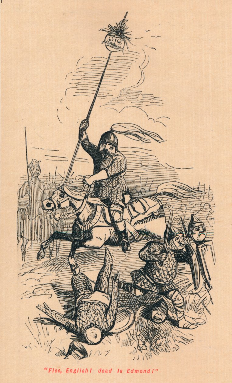 Kaç, İngiliz! Edmond öldü!, c1860, c1860 by John Leech