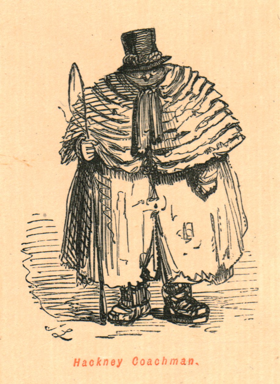 Hackney Arabacı, 1897. by John Leech