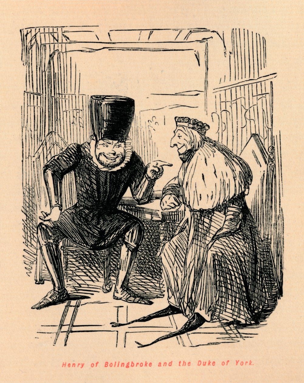Bolingbroke Henry ve York Dükü, c1860, c1860 by John Leech