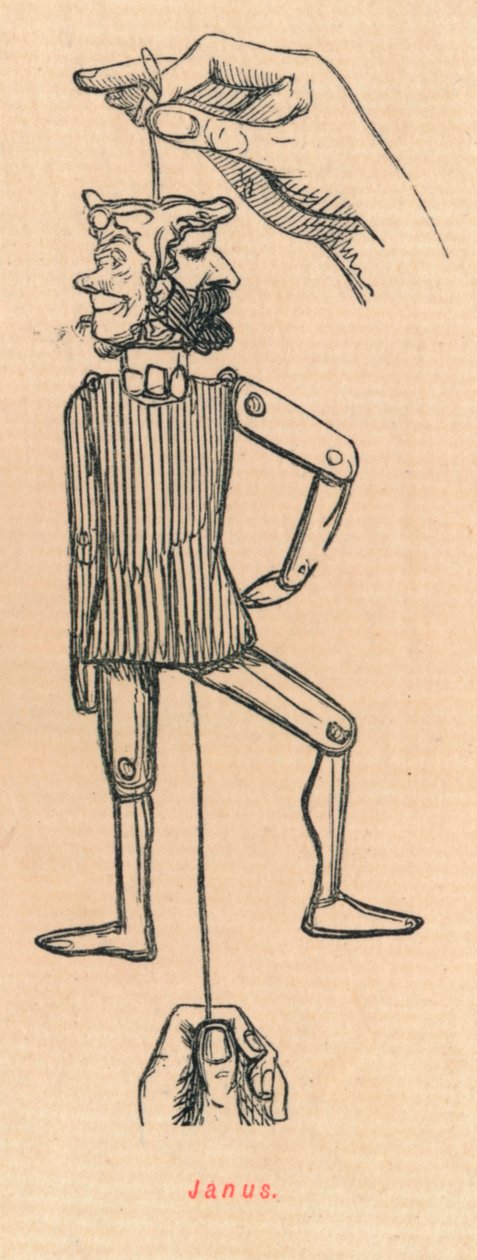 Janus, 1852 by John Leech