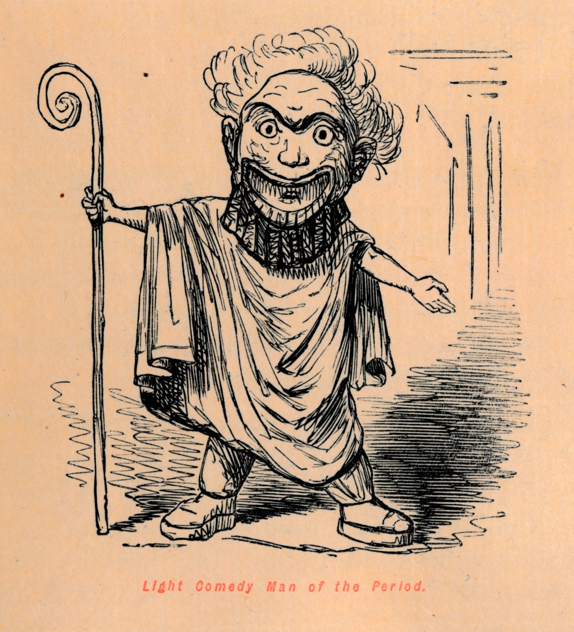 Dönemin Hafif Komedi Adamı, 1852 by John Leech