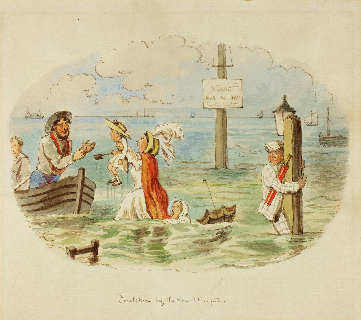 Gelgit-Margate tarafından geçildi by John Leech