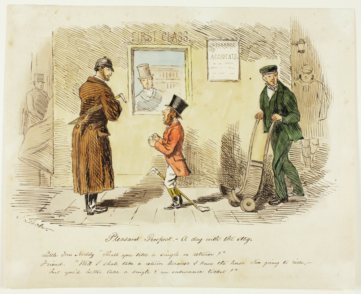 Hoş Beklenti: Geyik ile Bir Gün by John Leech