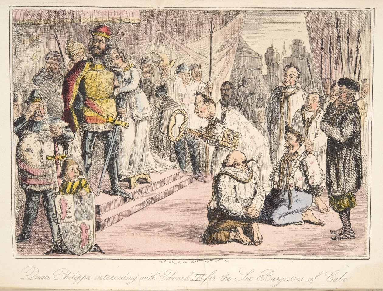 Kraliçe Philippa, The Comic History of England, pub