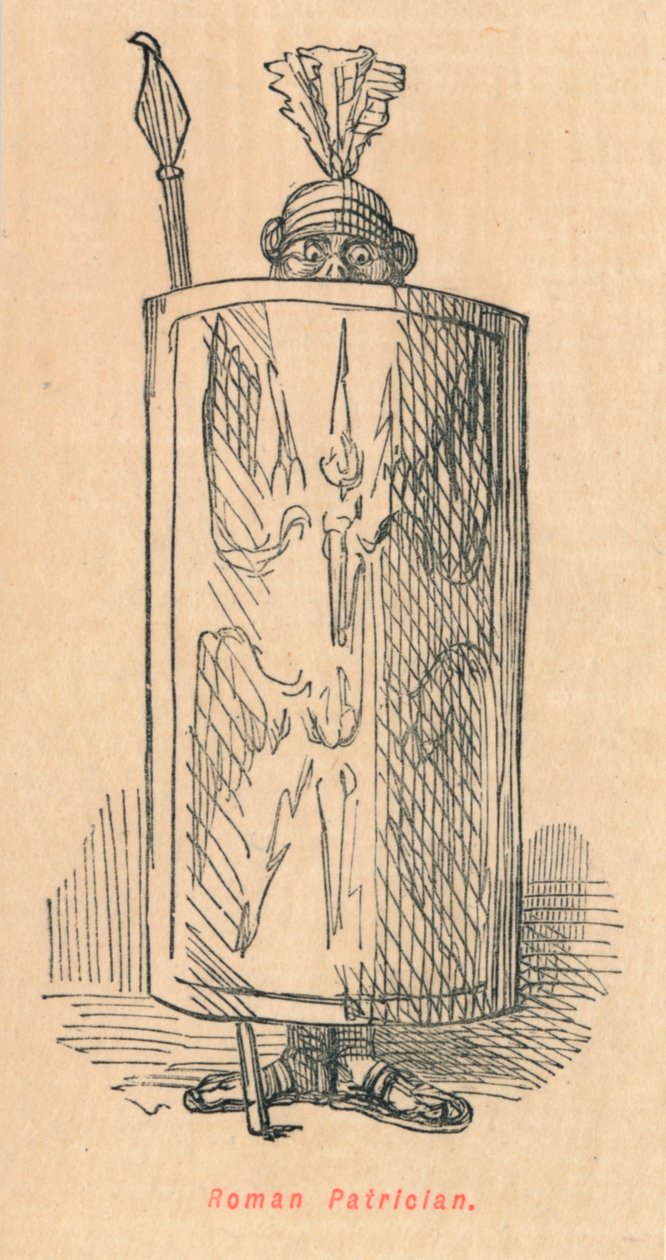 Romalı Patrici, 1852 by John Leech