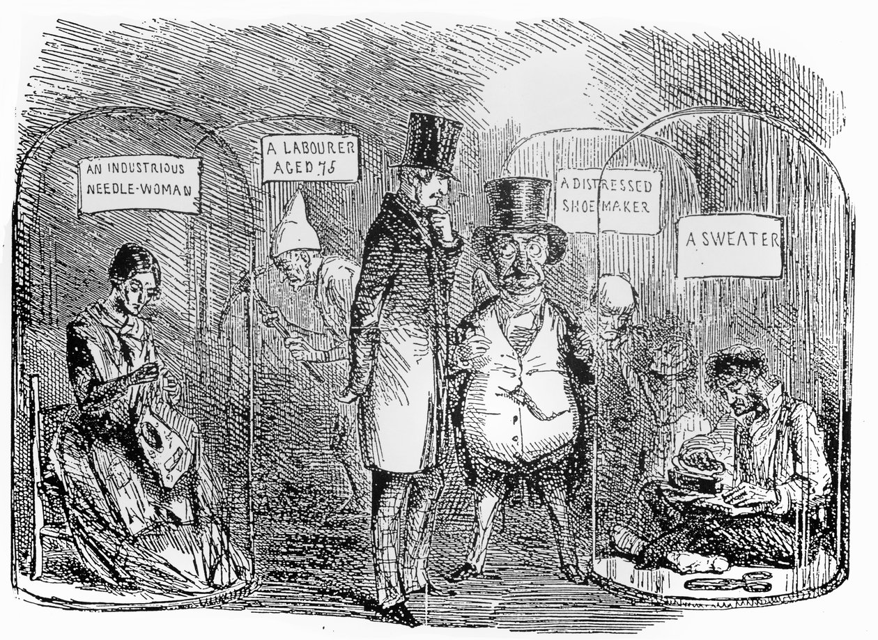 1850 Bay Punchs endüstriyel sergisinden örnekler by John Leech