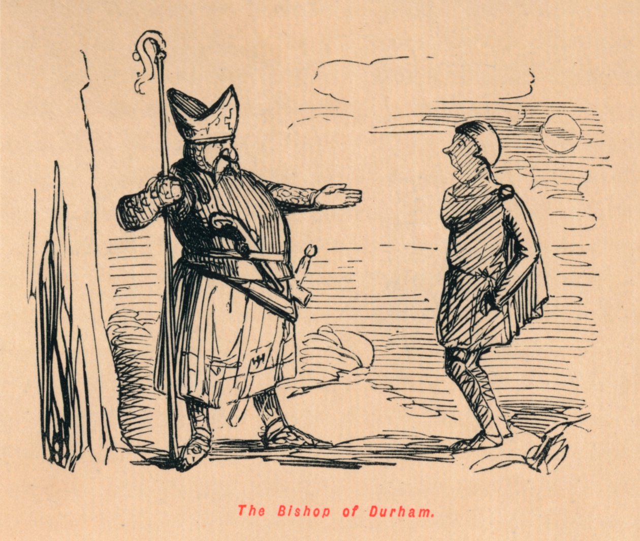 Durham Piskoposu, c1860, c1860 by John Leech