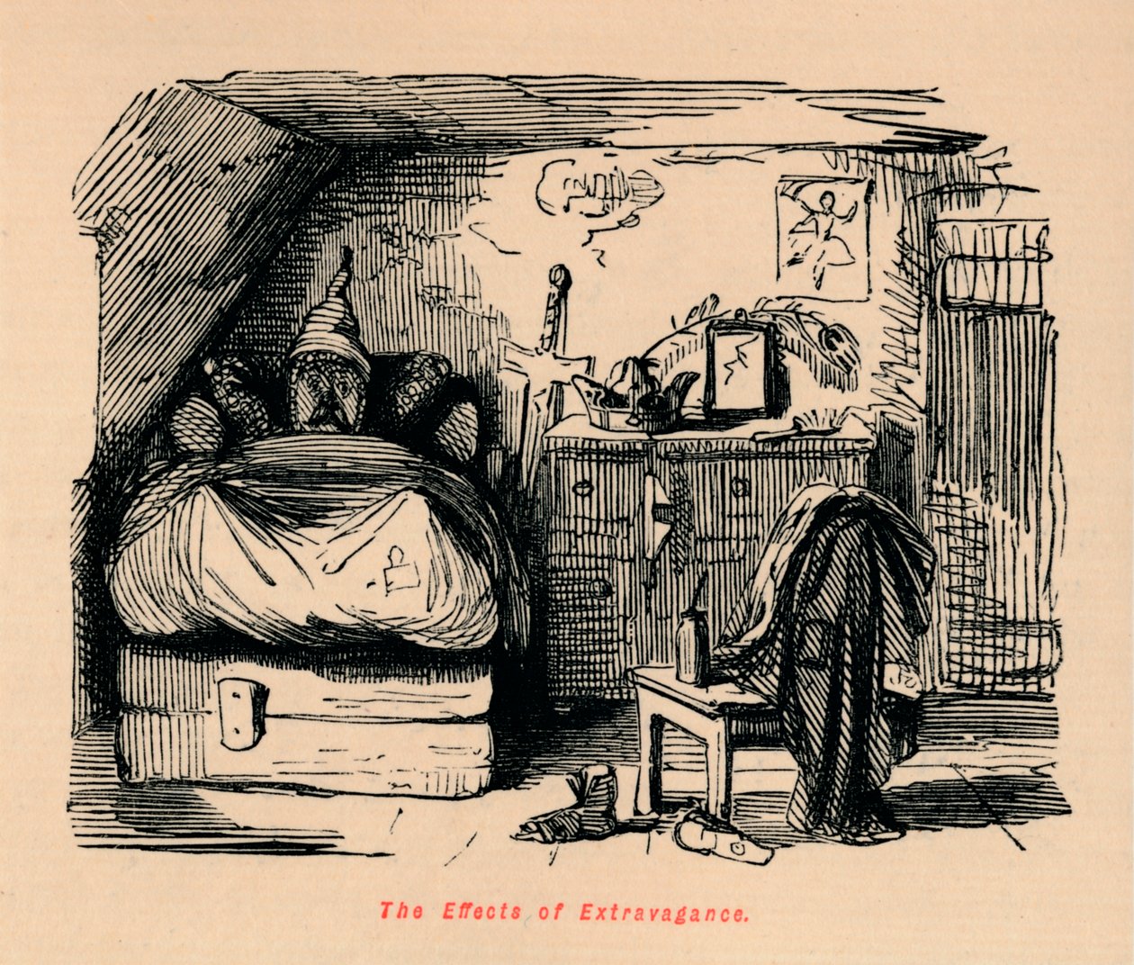 Savurganlığın Etkileri, c1860, c1860 by John Leech