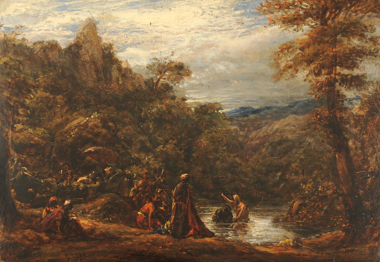 Hadım Vaftizi, 1835-45 by John Linnell