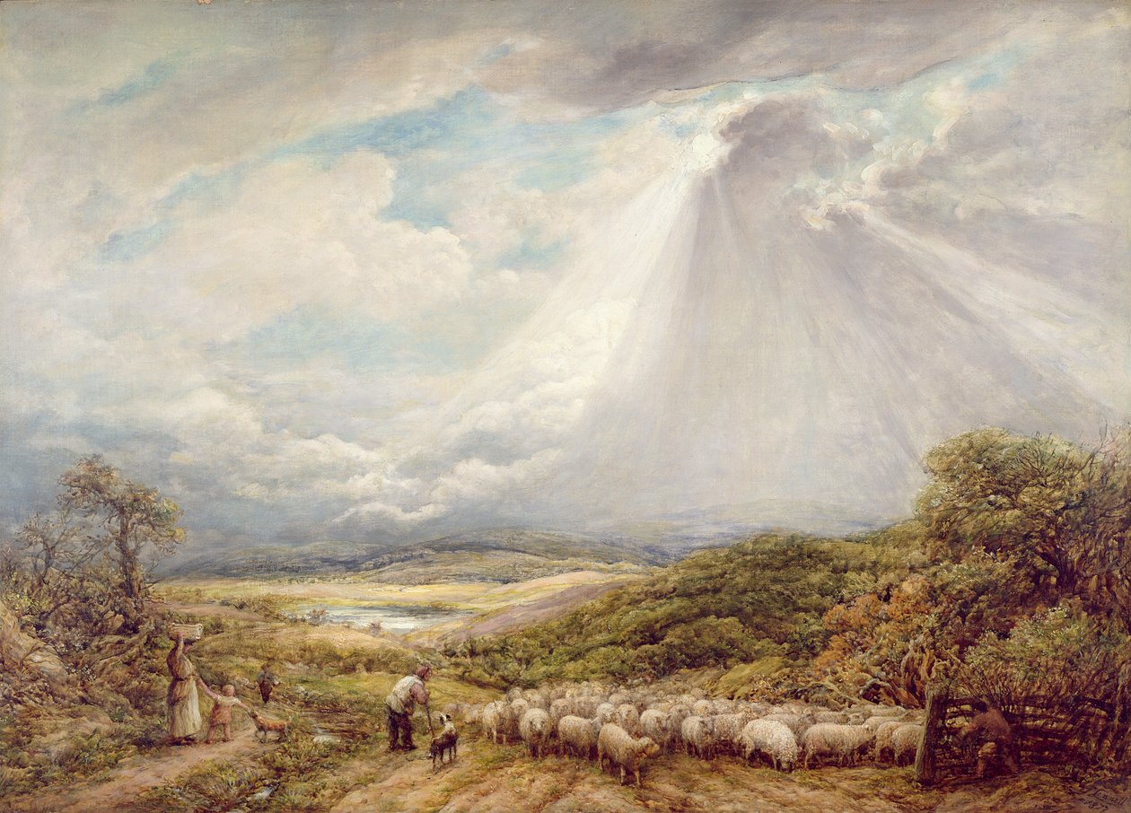 sürüyü sürmek by John Linnell