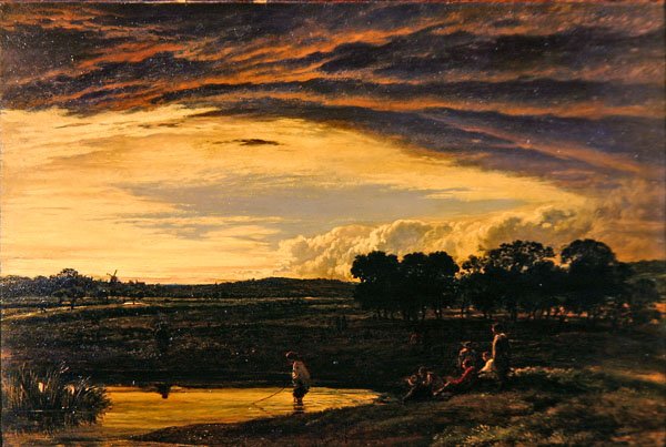 Akşam, Fırtına Açıklığı by John Linnell