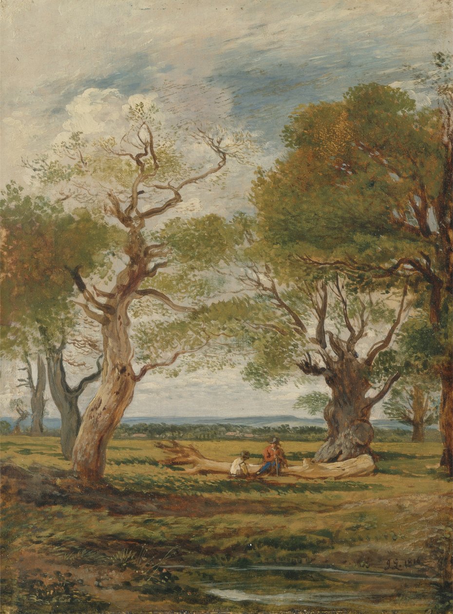 Figürlü Manzara by John Linnell