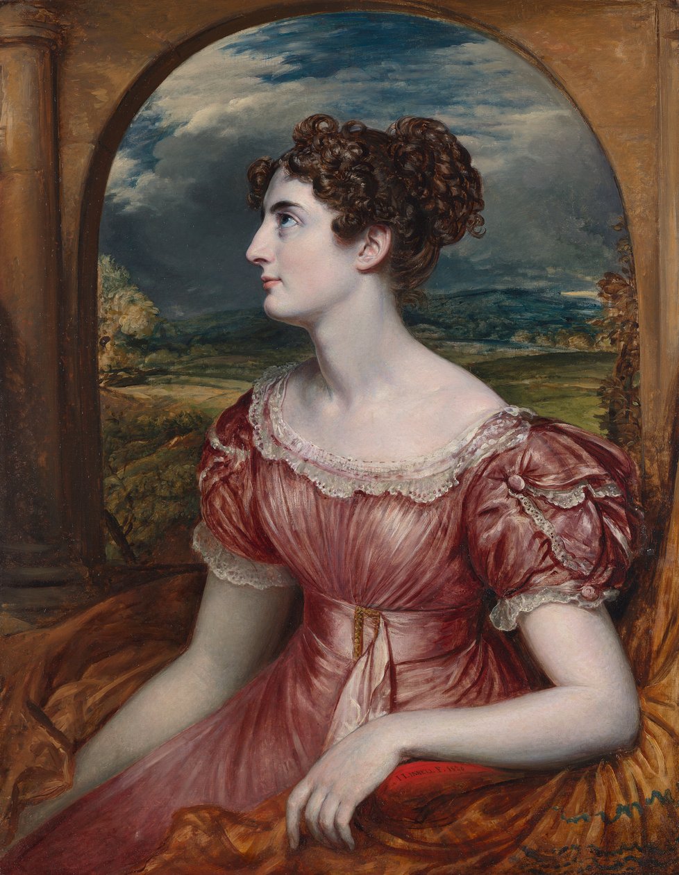 Miss Puxley [1826, Royal Academy of Arts, Londra, sergi kataloğu] by John Linnell
