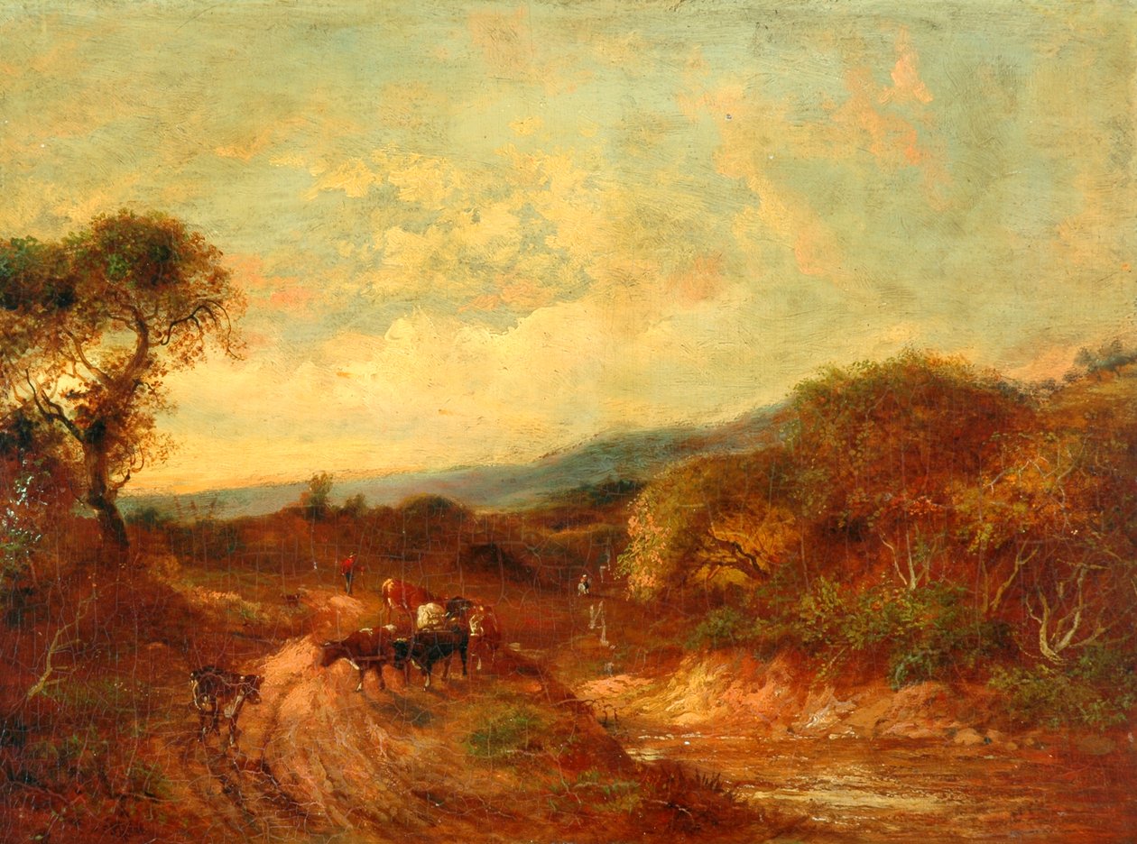 Red Hill yakınlarında, Surrey by John Linnell