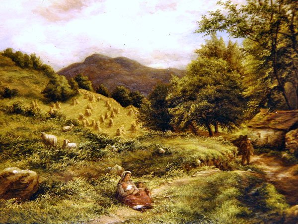 Redhill, Surrey (tuval üzerine yağlı boya) by John Linnell